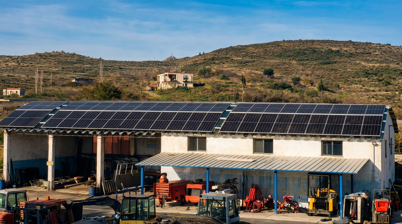 43 KWp — Ndërtesë Industriale