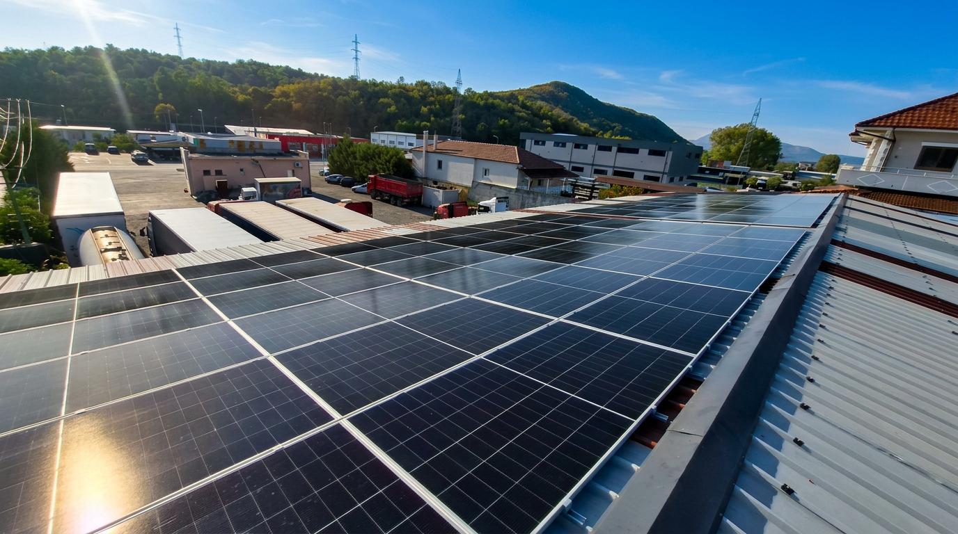 52 KWp — Ndërtesë Industriale