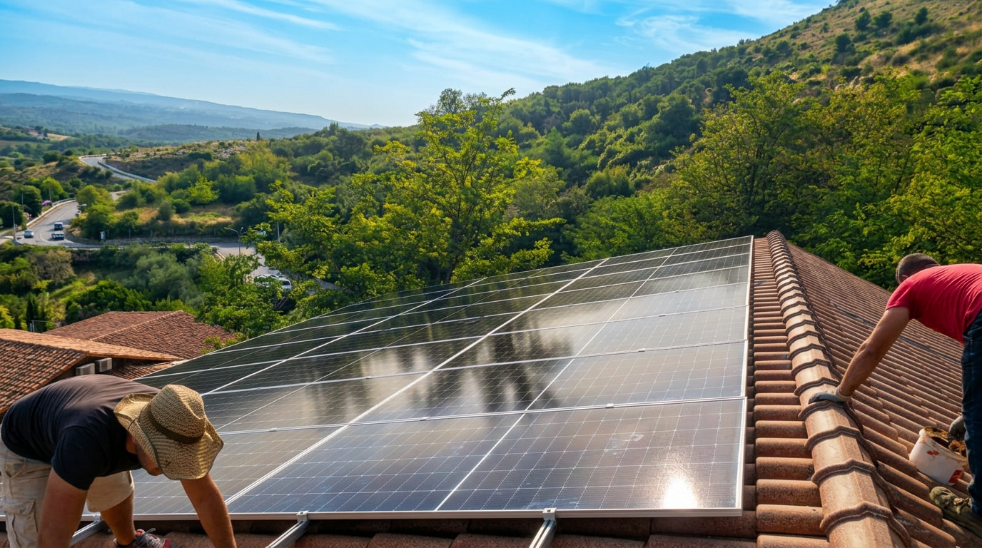 7.5 KWp Hybrid — Lezhë