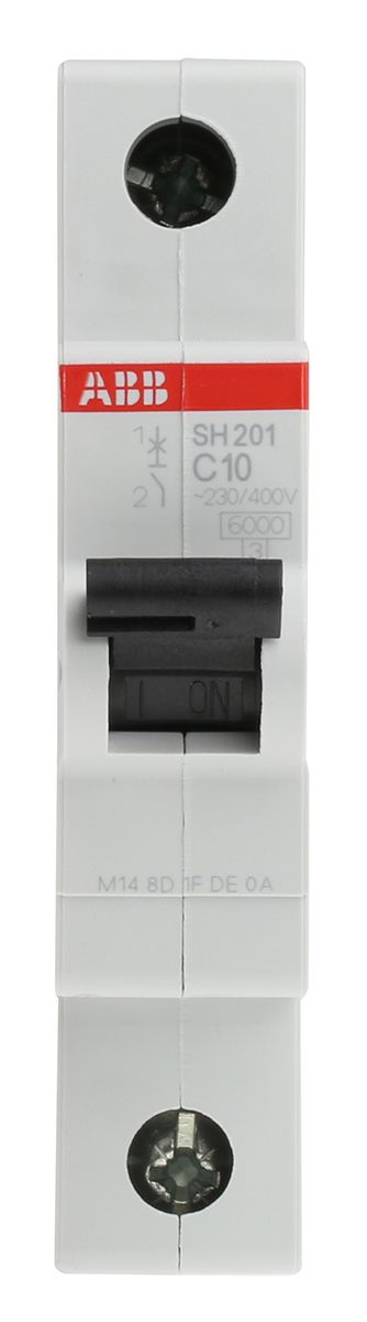 Automat ABB 1P C10A 6kA