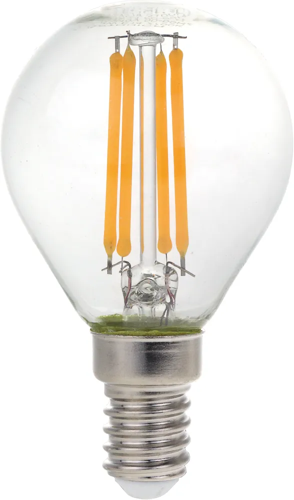LED Bulb G45 E14 4W 400lm Filament Clear Dimmable Optonica LED