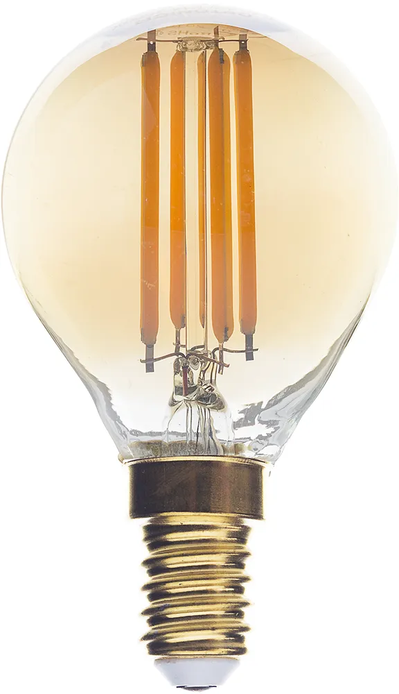 LED Bulb G45 E14 4W 400lm Filament Golden Dimmable Optonica LED