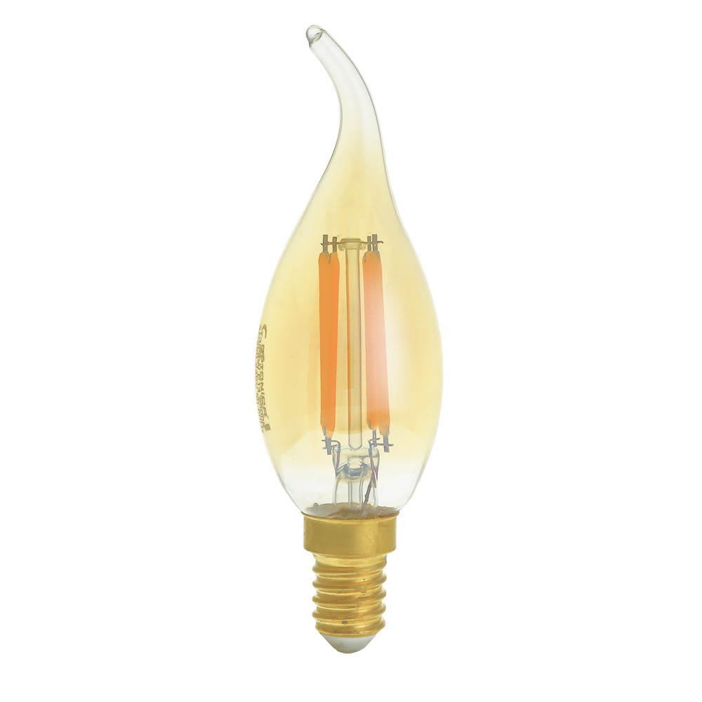 LED Qiri T35 E14 4W 400lm Golden Glass Optonica LED