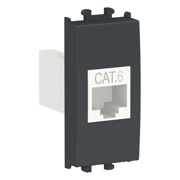 Prizë interneti Cat6 1M – i zi