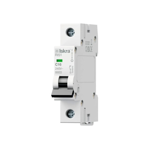 Automat Iskra 1P 16A – Iskra ISK-MCB-1P16