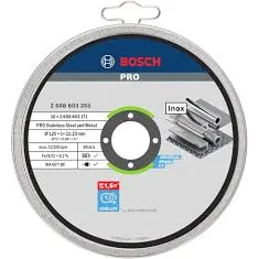 Disk metali për prerje inoksi Diametri 125mm WA 60