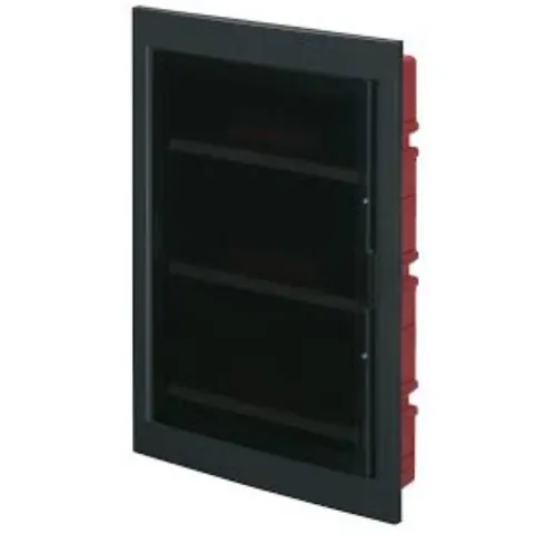 Kuadër B.Muri 54M IP40 (e zezë) – Elettrocanali EC63054N