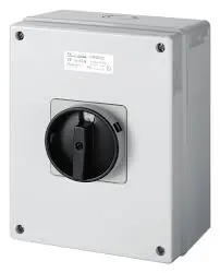 Çelës 0.1 kasete 3P 20A IP65 (motor) – Elettrocanali EC660203M