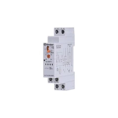 Rele shkalle NO 16A 0.5s/20min Aut/Man – Finder FI14 71 8 230 0000