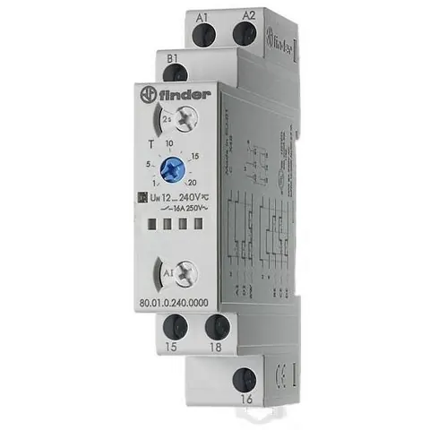 Rele kohe multifunksion 1CO 16A 12-240V AC/DC – Finder FI80 01 0 240 0000