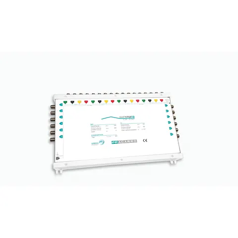 Multiswitch fundor 12 dalje (4SAT+TV) SWI1712TS – Fracarro FRSWI1712TS