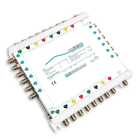 Multiswitch kalimtare 12 dalje (2SAT+TV) SWI912TS – Fracarro FRSWI912TS