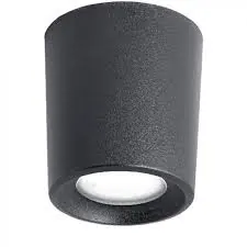 Nd.parete cilindrik LED 1.7W 3K/G9 H69 e zezë/opal – Fumagalli