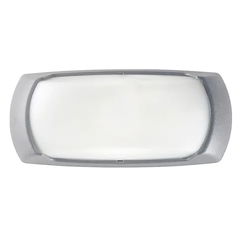 Ndriçues fasade FRANCY-OP E27 opal gri – Fumagalli