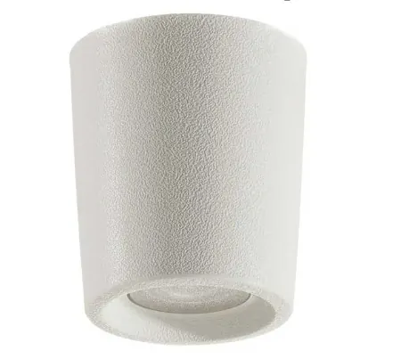Nd.parete cilindrik LED 6W 3K/4K/GU10 H105 gri/opa – Fumagalli