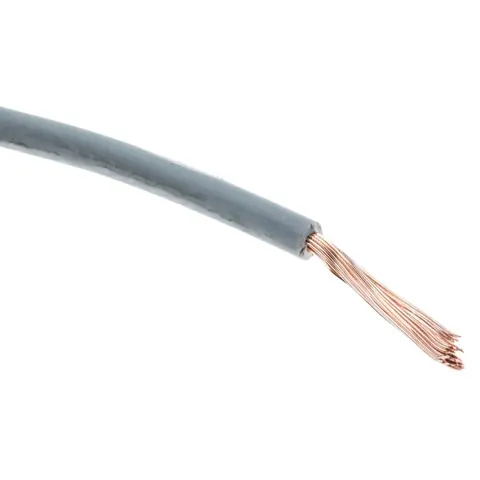 Tel FS17 2.5 mm² fleksibël zjarrdurues, gri – Prysmian