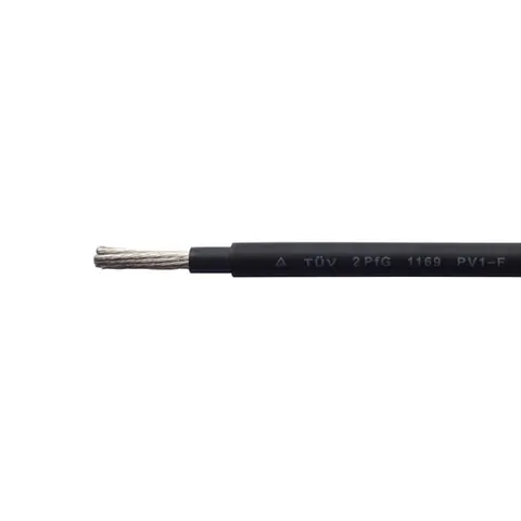 Kabell Fotovoltaik H1Z2Z2-K 4mm, crni – Prysmian