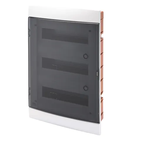 Kuadër B.Muri 36M e bardhë/transparent IP40 GW – Gewiss GW40239TB