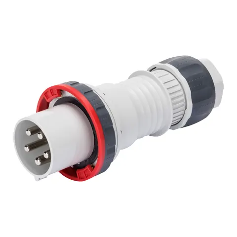 Spinë IP67 125A 3P+T+N (e kuqe) – Gewiss GW60061H