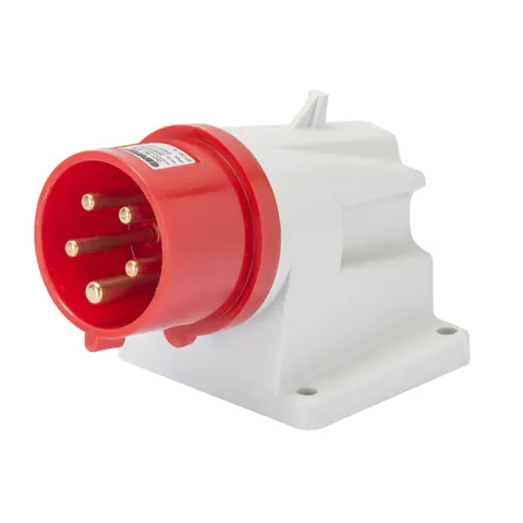 Spinë fikse parete IP44 16A 3P+T+N (e kuqe) – Gewiss GW60409