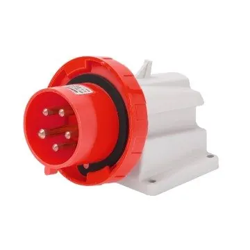 Spinë fikse parete IP67 32A 3P+T (e kuqe) – Gewiss GW60441