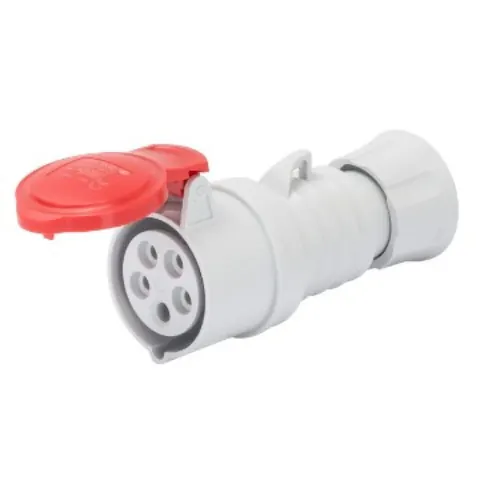 Prizë lëvizshme IP44 16A 3P+T (e kuqe) – Gewiss GW62008H
