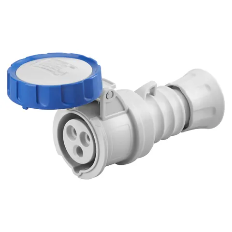 Prizë lëvizshme IP67 16A 2P+T (blu) – Gewiss GW62026H