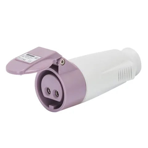 Prizë lëvizshme IP44 16A 2P+T 20-24V (lejla) – Gewiss GW62064