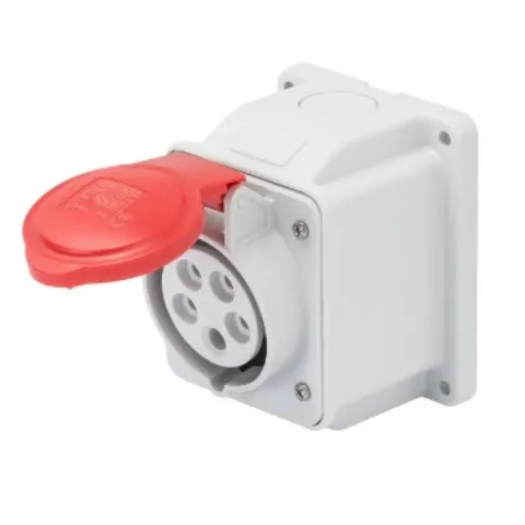 Prizë kuti IP44 16A 3P+T+N (e kuqe) – Gewiss GW62409