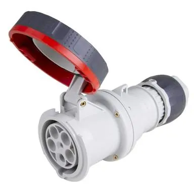 Prizë lëvizshme IP67 63A 3P+T+N (e kuqe) – Gewiss GW63053H