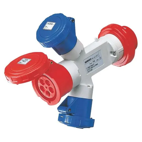 Adapter 16A 3P+T+N na 2P/3P+T+N IP67 – Gewiss