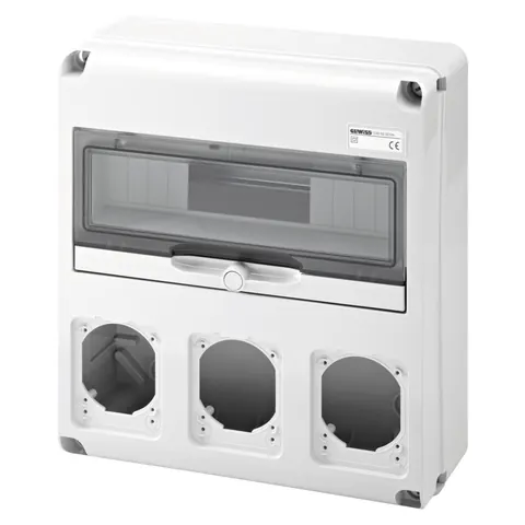 Kuadër 14M H 3priza 16/32A IP44/67 – Gewiss