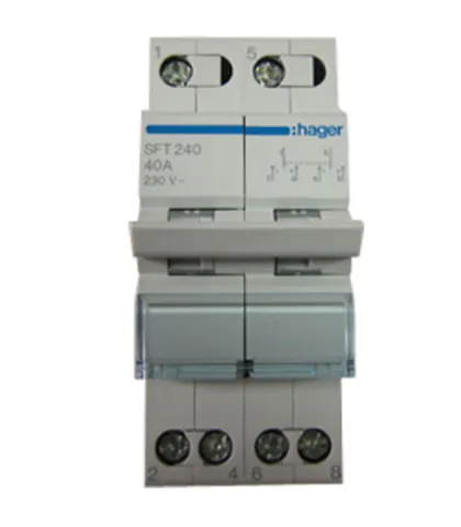 Preklopka 1-0-2 modular 2P 40A – Hager
