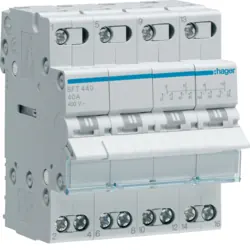 Preklopka 1-0-2 modular 4P 63A – Hager
