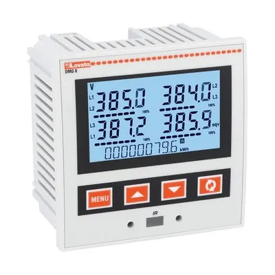 Multi/dixhital LCD 3F RS485 incaso 96×96