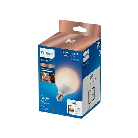 Llambë LED Smart G95 11W E27 2700-6500K – Philips