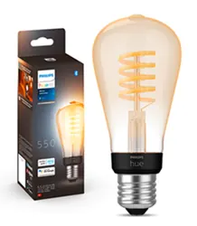 Llambë LED 7W ST64 E27 2200-4500K HUE Bluetooth WA – Philips
