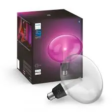 Llambë LED Ellipse 6.5W B17 E27 HUE Bluetooth WCA – Philips