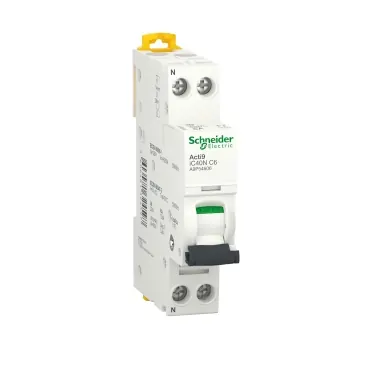 Automat 1P+N 6A C 6KA iC40 – Schneider SHA9P54606