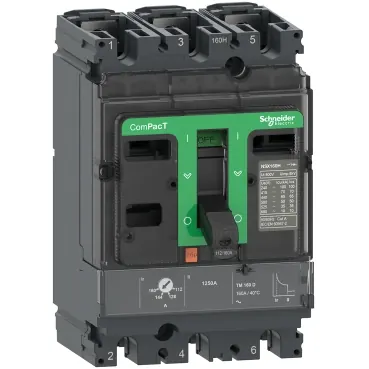 Automat NSX100 3P TMD 100A 25kA ComPacT – Schneider SHC10B3TM100