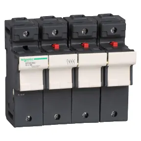 Suport siguresë 22×58 3P+N 125A – Schneider SHDF223NC