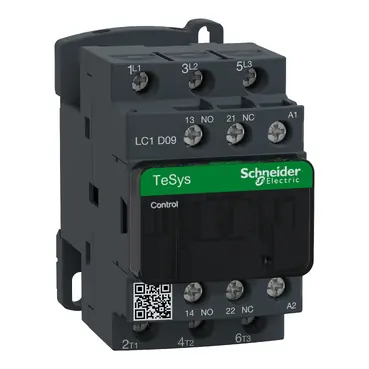 Kontaktor 3P 9A 4KW 24VAC 50/60Hz – Schneider SHLC1D09B7