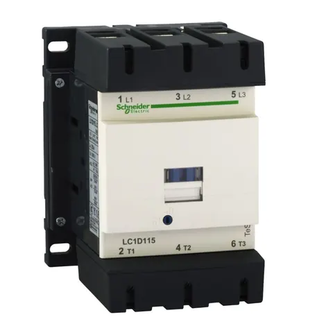 Kontaktor 3P 115A 55KW 220VAC 50/60Hz – Schneider SHLC1D115M7