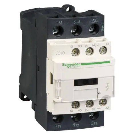 Kontaktor 3P 25A 11KW 24VDC – Schneider SHLC1D25BD