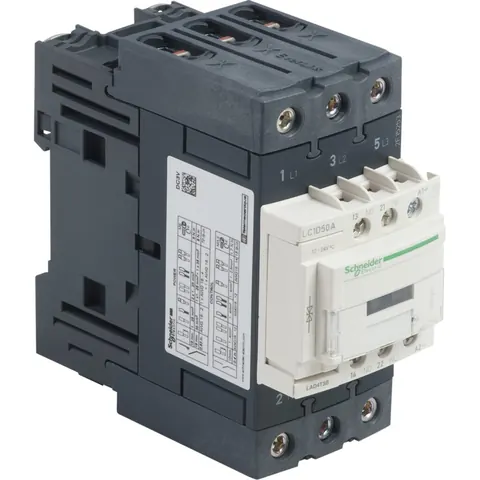 Kontaktor 3P 50A 22KW 24VDC – Schneider SHLC1D50ABD