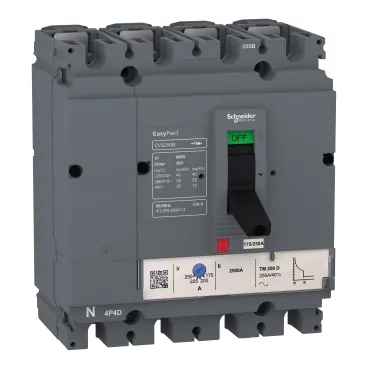Automat CVS160B 4P TM100D 25kA – Schneider