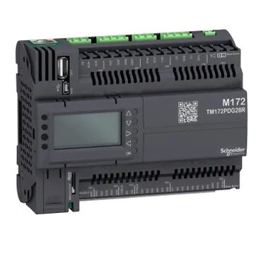 Kontroller për HVAC 28 IO me ekran Ethernet Modbus – Schneider
