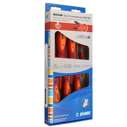 Komplet me 5 kacavida+indikator 1000V (-,+) – Unior UN617654