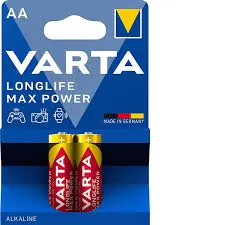 Bateri 1.5V 2930mAh AA/LR6 Max Power 1.5V (2CP) – Varta