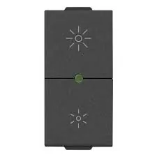 Dimer universal buton 200W 230V mat, crni